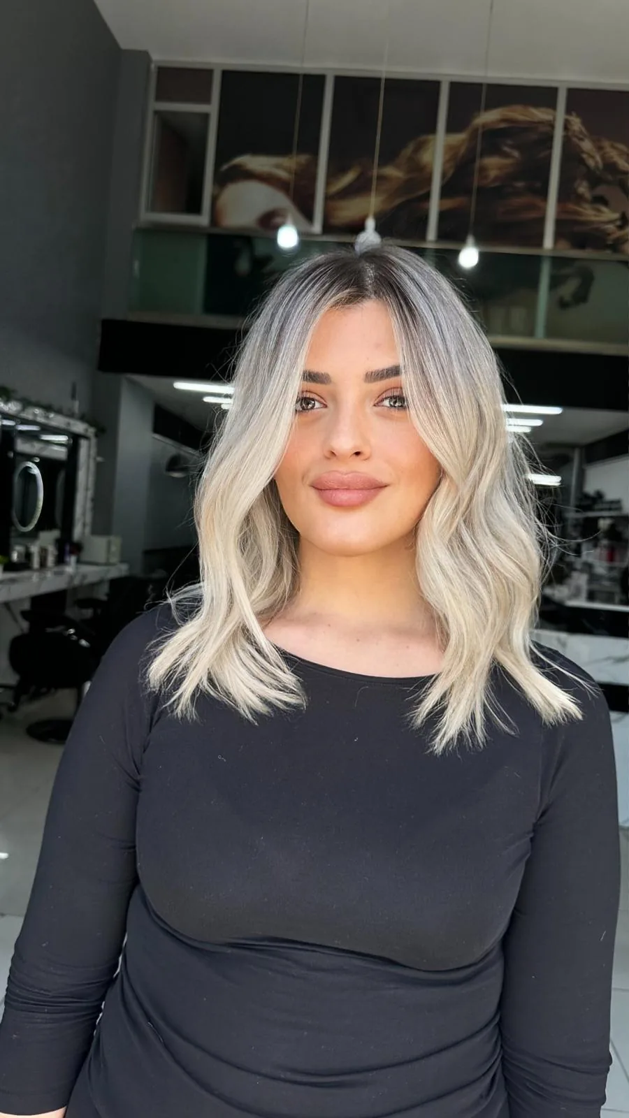 Keratin Bakım Sonrası önce